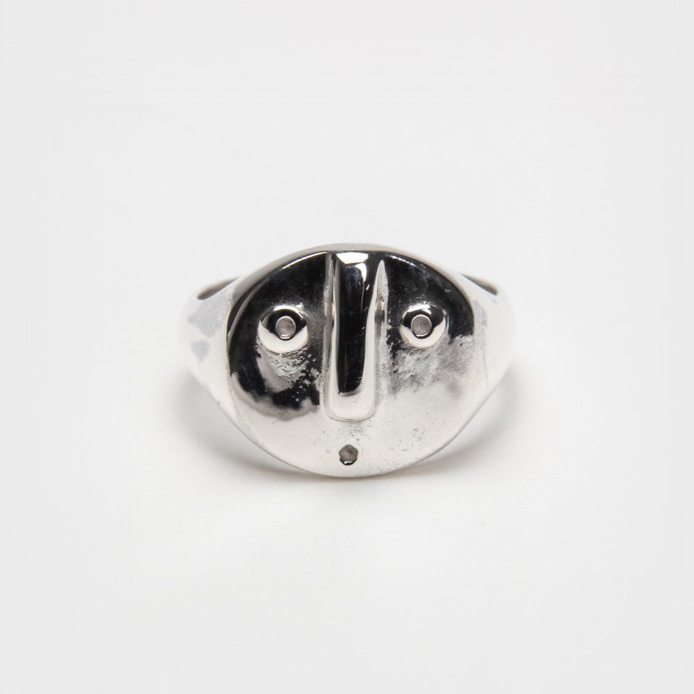 【関税込み】Alec Doherty SSENSE限定 シルバー Dazed リング Alec Doherty: SSENSE Exclusive Silver Dazed Ring | SSENSE 日本
