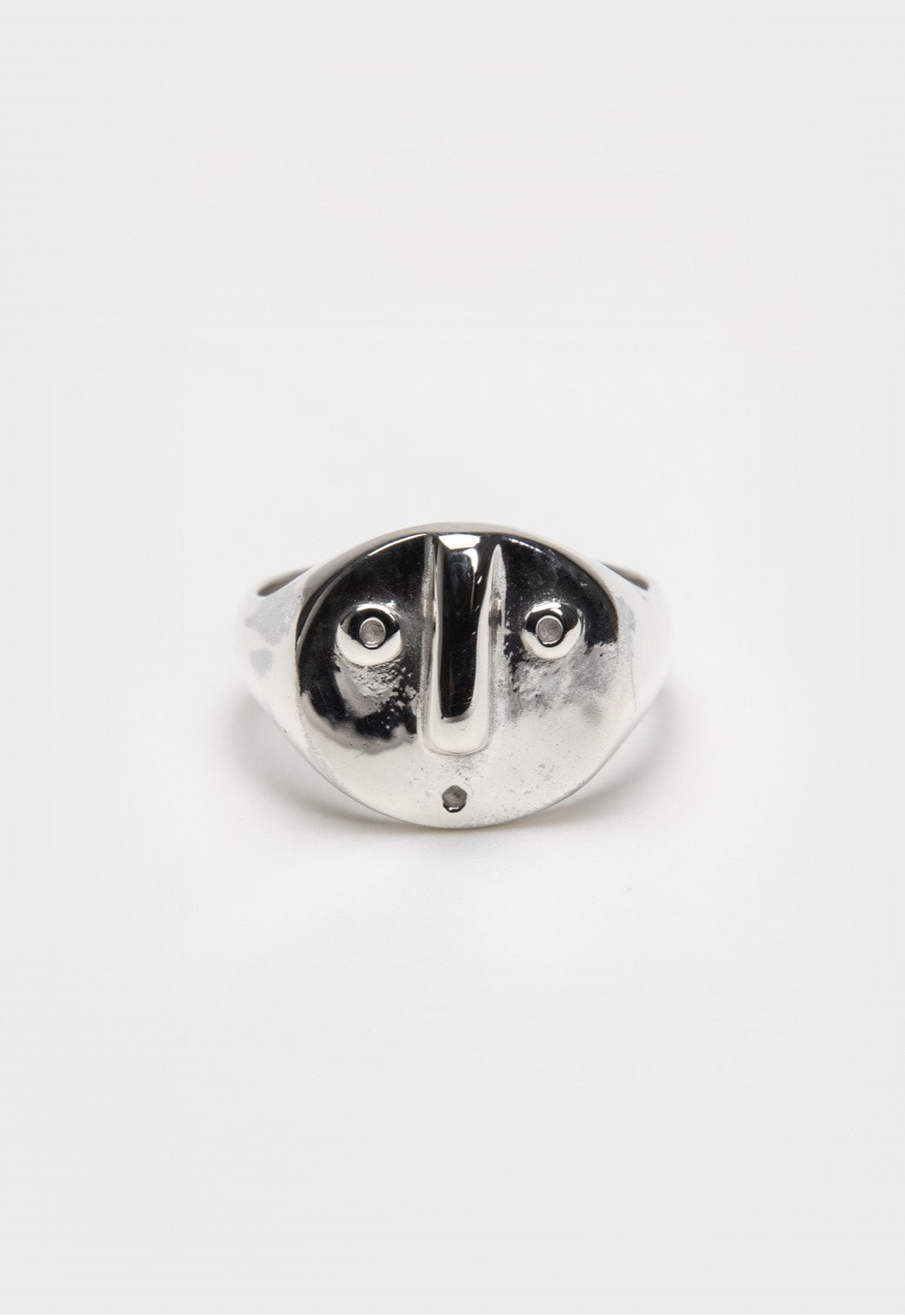 【関税込み】Alec Doherty シルバー Broken Nose リング dazed-silver-1.jpg?v=1606165795